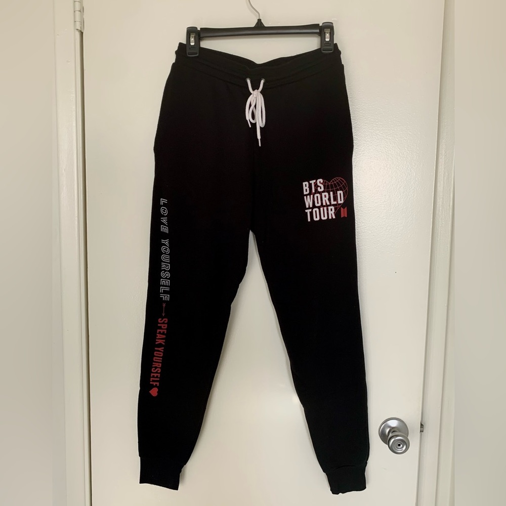 BTS Love Yourself Speak Yourself Tour Jogger Sweatpants Official Merchandise